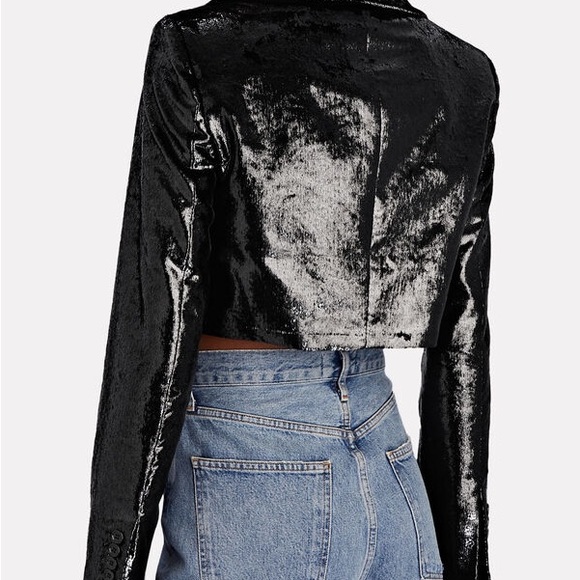 Gauge81 Vannes cropped blazer with notch lapels and a front button closure - XS - Picture 2 of 5